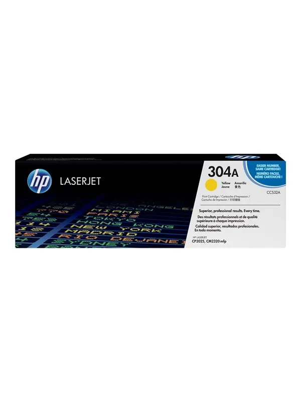 HP 304A / CC532A Yellow Toner