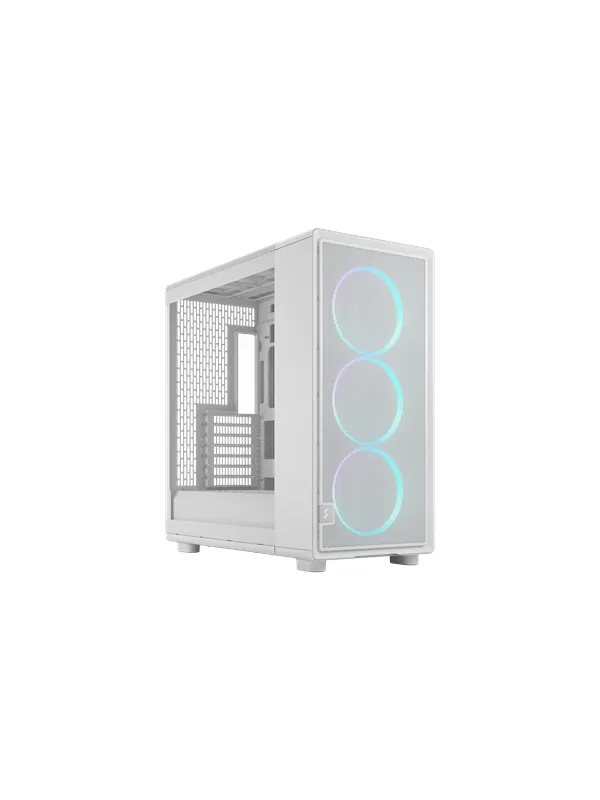 Fractal Design Epoch XL White TG RGB - Chassi - Tower - Transparent