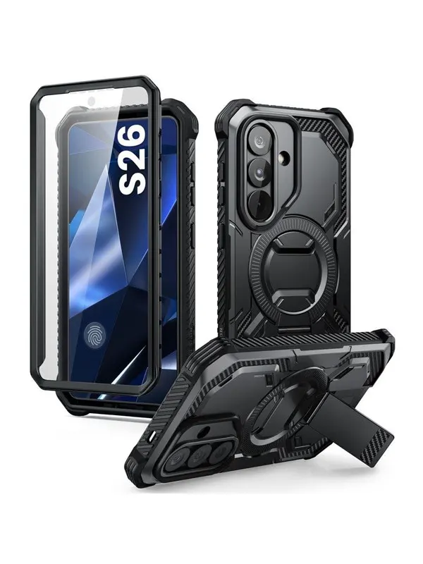 SUPCASE ArmorBox Mag MagSafe Case for Samsung Galaxy S26 - Black