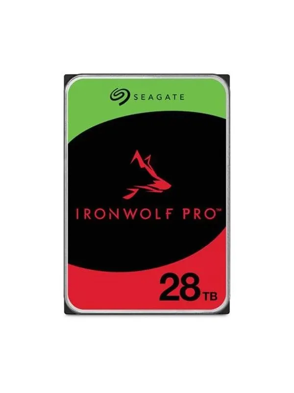 Seagate IronWolf Pro - 28 TB - Hårddisk - ST28000NT000 - SATA-600 - 3,5"