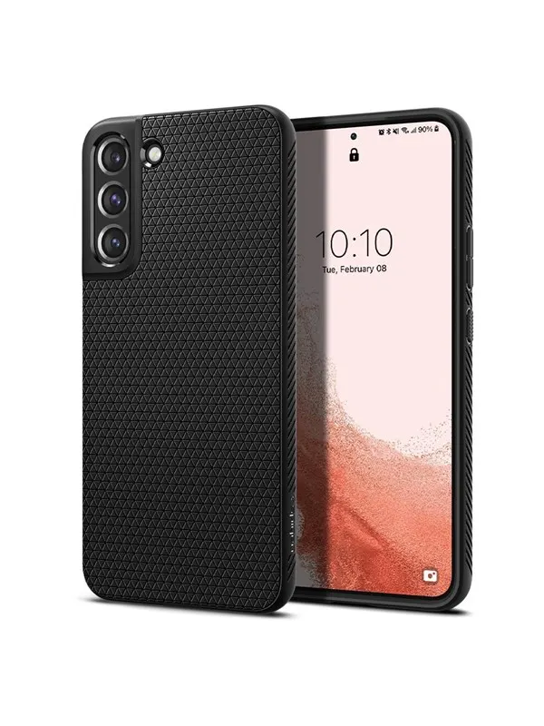 Spigen Liquid Air - matte black - Samsung Galaxy S22+