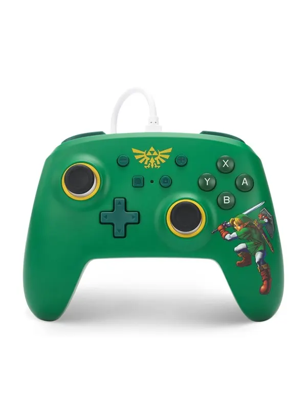 PowerA trådbunden handkontroll för Nintendo Switch - Hyrule Defender - Wired Controller - Nintendo Switch