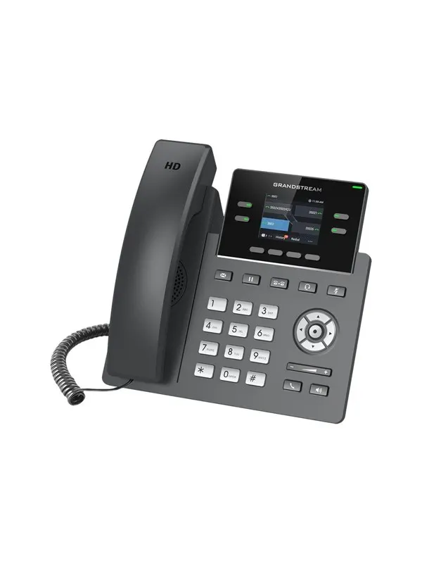 Grandstream GRP2612P - VoIP phone with caller ID/call waiting - 3-way call capability