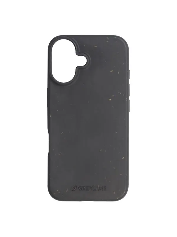 GreyLime iPhone 16 Biodegradable Cover Black