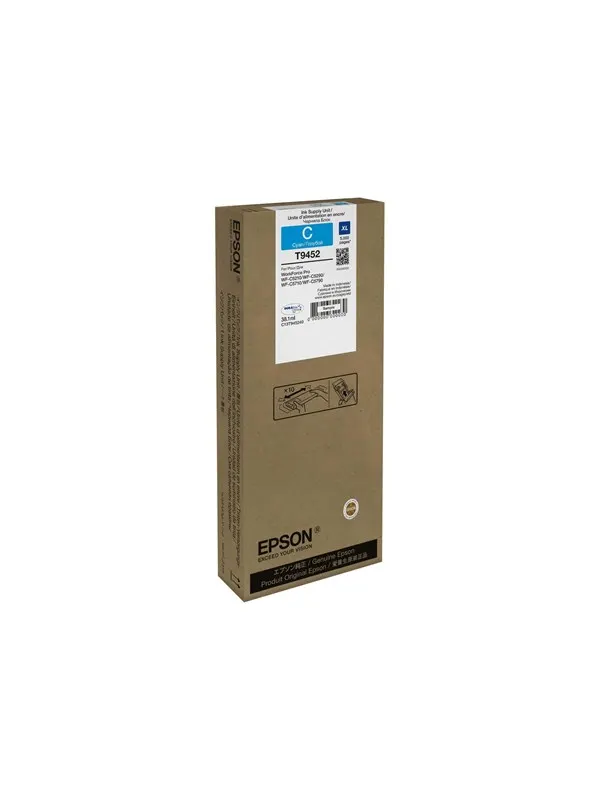 Epson T9452 - XL - cyan - original - blækpatron