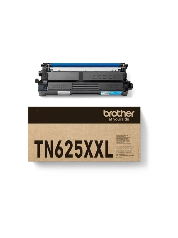 Brother TN625XXLC - high capacity - cyan - original - toner cartridge