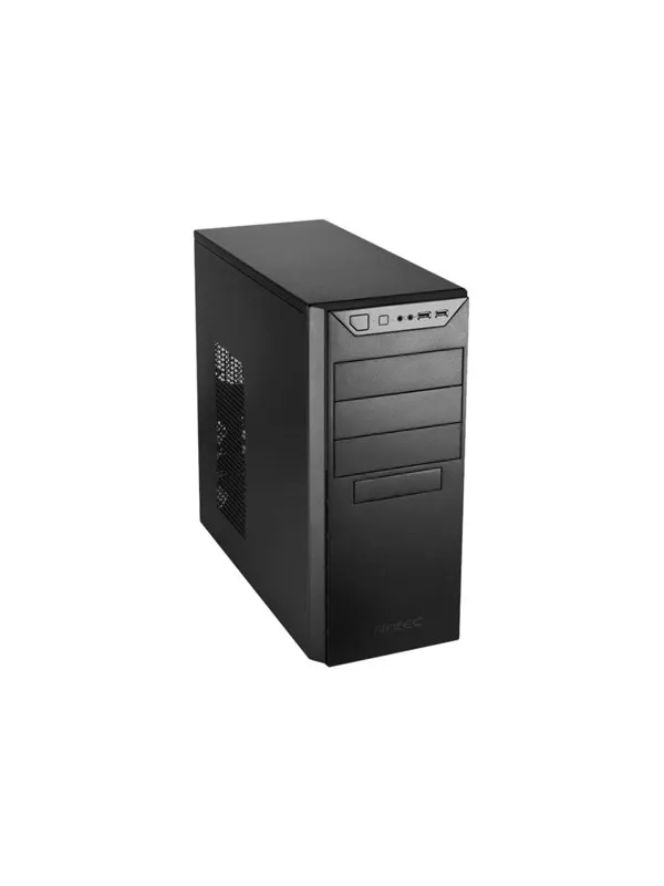 Antec New Solution VSK-4000E - mini tower - A - Chassi - Minitower - Svart