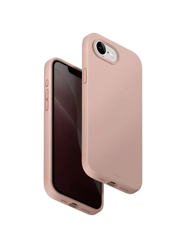 UNIQ Lino Magclick Charging Case for iPhone 16e - Pink