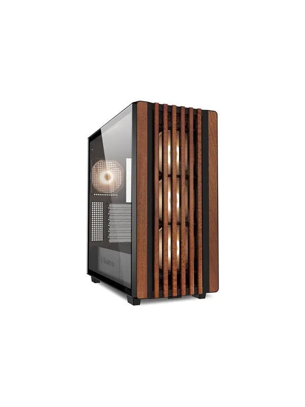 Sharkoon Rebel C70G RGB - Chassi - Tower - Brun