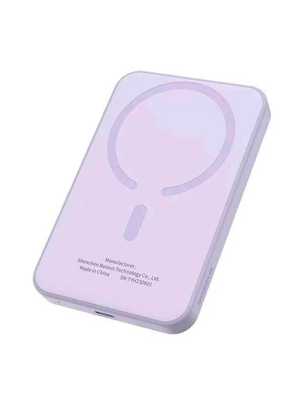 Baseus Magnetic Mini Powerbank 5000mAh 20W (purple) - 5000 mAh