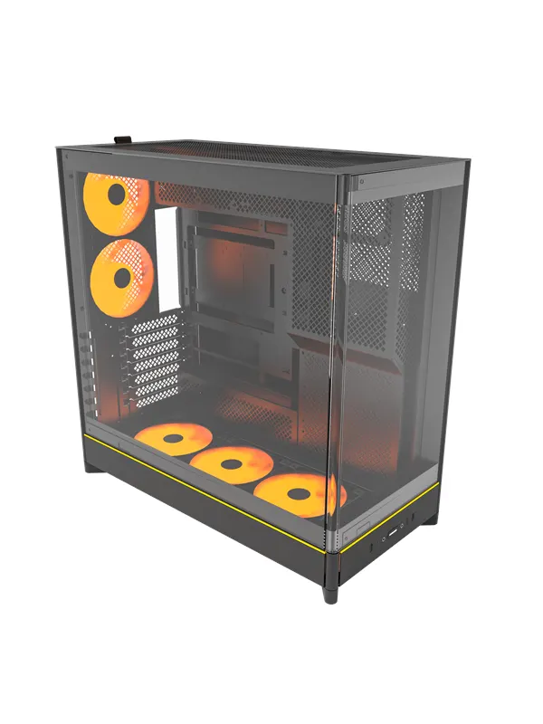Montech HS02 PRO - Chassi - Miditower - Svart