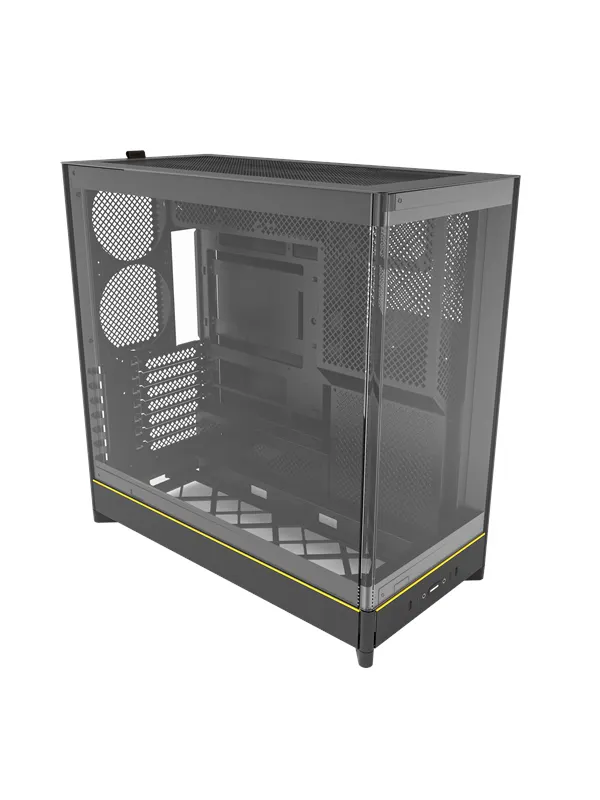 Montech HS02 - Chassi - Miditower - Svart