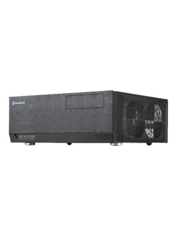 SilverStone Grandia GD09 - desktop - SSI CEB - Chassi - Desktop - Svart