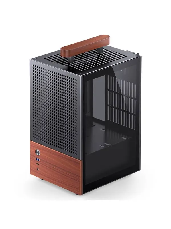 Jonsbo T6 Mini-Tower - Chassi - Minitower - Svart