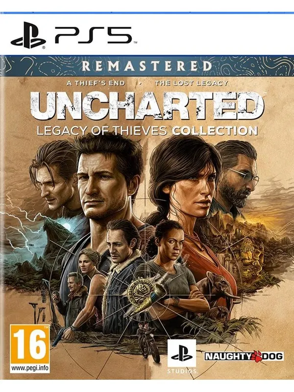 Uncharted: Legacy of Thieves Collection - Sony PlayStation 5 - Action / äventyr
