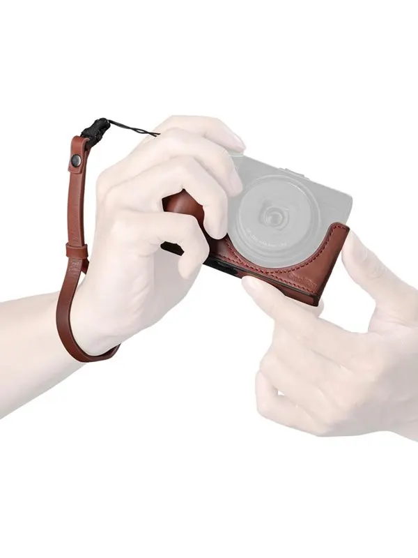 SmallRig 5678 Leather Case Kit for RICOH GR IV / GR III / GR IIIx / GR III HDF / GR IIIx HDF (Red)