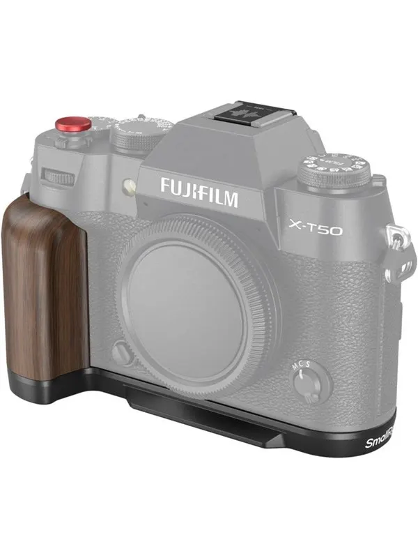 SmallRig 4784 Wooden L-Shape Grip for Fujifilm X-T50 Black