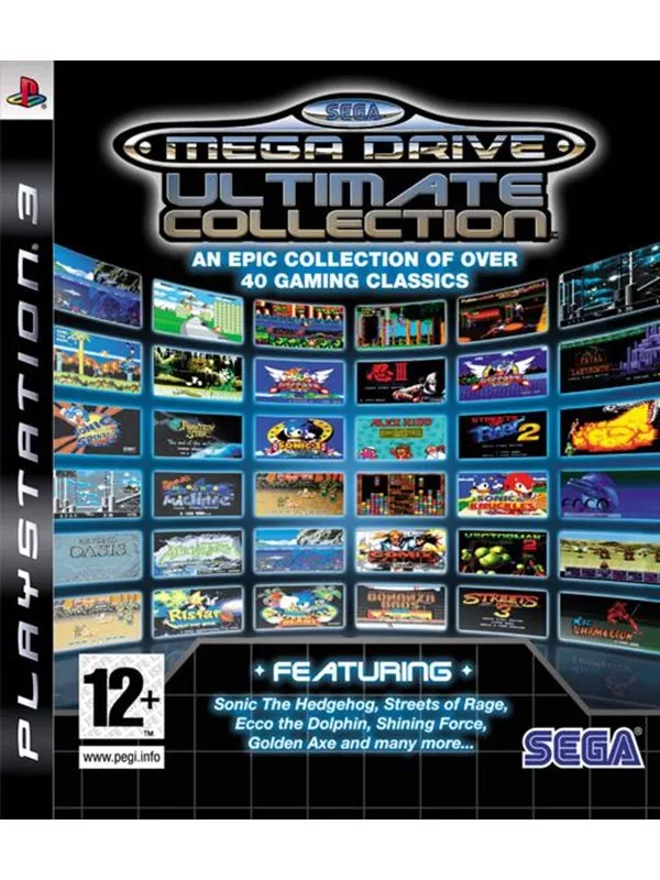 SEGA Mega Drive Ultimate Collection - Sony PlayStation 3 - Retro