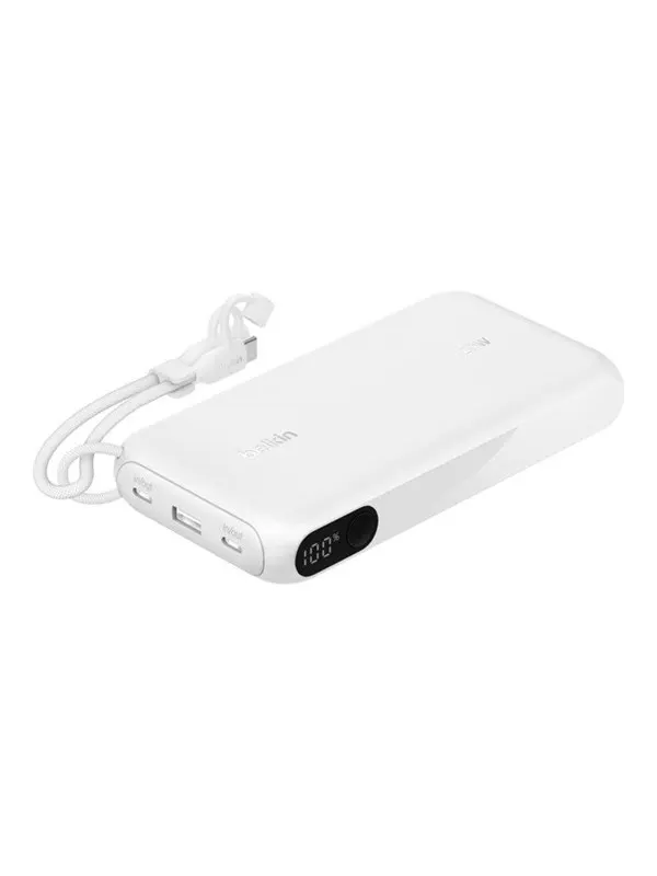 Belkin BoostCharge power bank - with display - 24 pin USB-C USB - 20 Watt - 20000 mAh