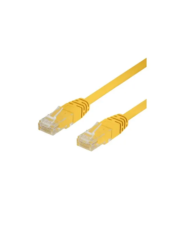 Deltaco LAN CAT 6 - UTP - Gul - 1m