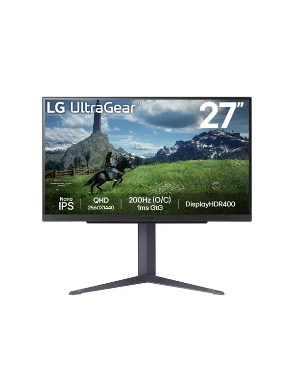 27" LG UltraGear 27GS85QX-B - 2560x1440 - 200Hz - Nano IPS
