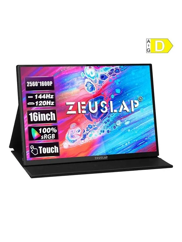 16" Zeuslap P16KT Bärbar skärm med 144Hz pekskärm