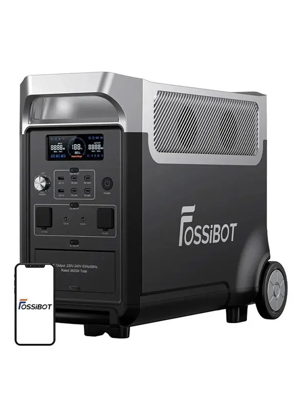 FOSSiBOT FOSSIBOT F3600 Pro 3600W Laddstation (Svart)