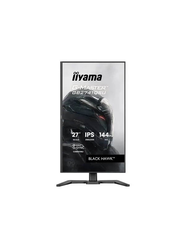 27" iiyama G-MASTER Black Hawk GB2741QSU-B1 - LED monitor - 27"