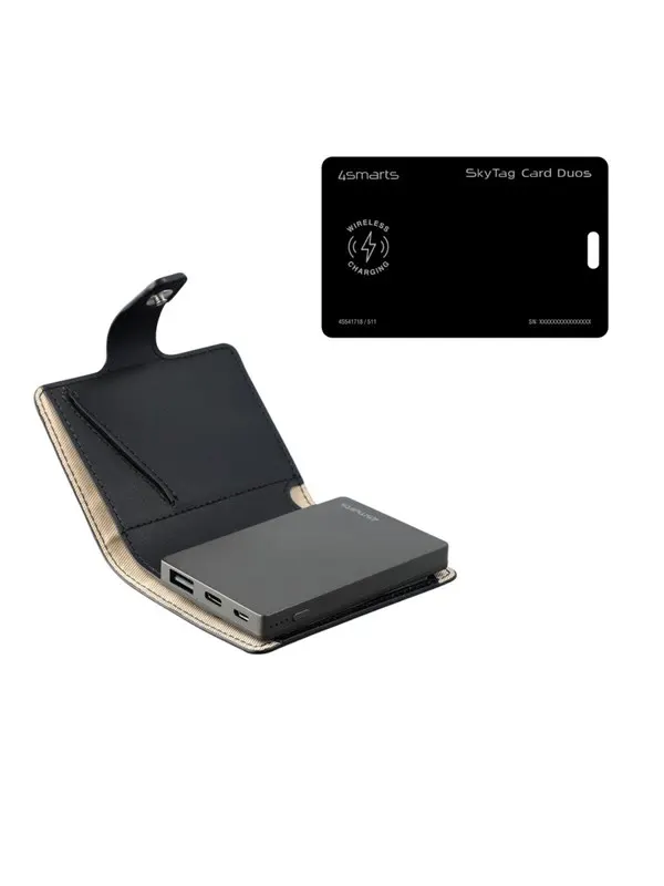 4smarts Location Finder SkyTag Card Duos ReCharge / PowrWallet Set - 3000 mAh