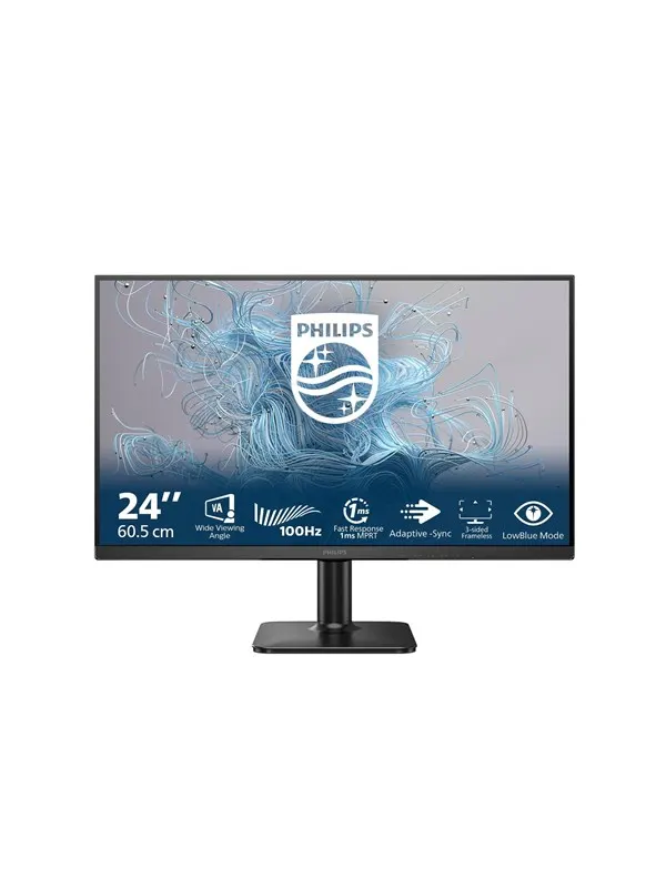 24" Philips 24E2N1100LB - 1920x1080 (FHD) - 100Hz - VA