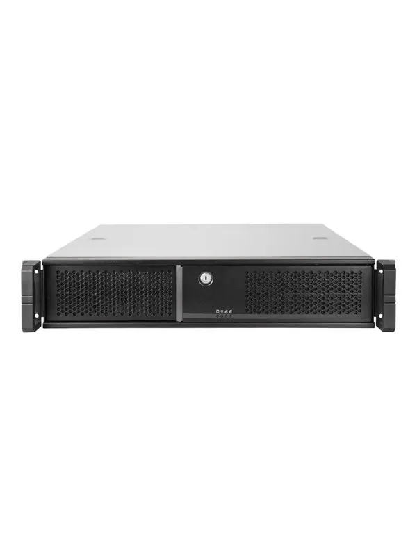 Chieftec UNC-209S-B-OP - rack-mountable - 2U - ATX - Chassi - Server (Rack) - Svart