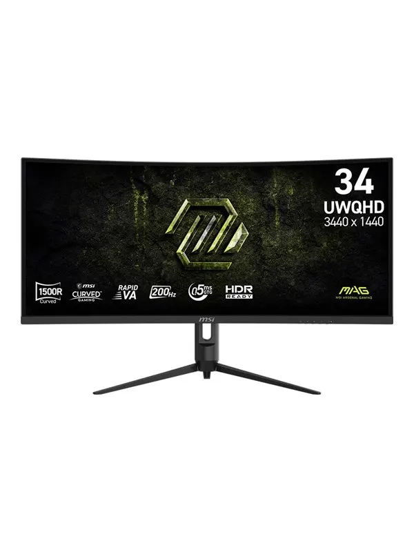 34" MSI MAG 342CQRF E20 - LED monitor - curved - 34" - HDR