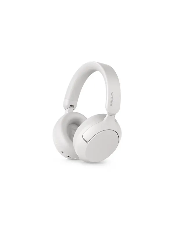 Philips TAH6000WT - headphones with mic - 3.5 mm jack USB-C