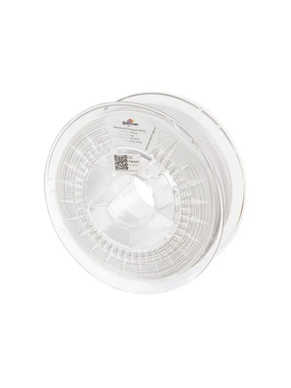 Spectrum 3D Filament / PETG Premium / â 1.75 mm / Arctic White / 1 kg