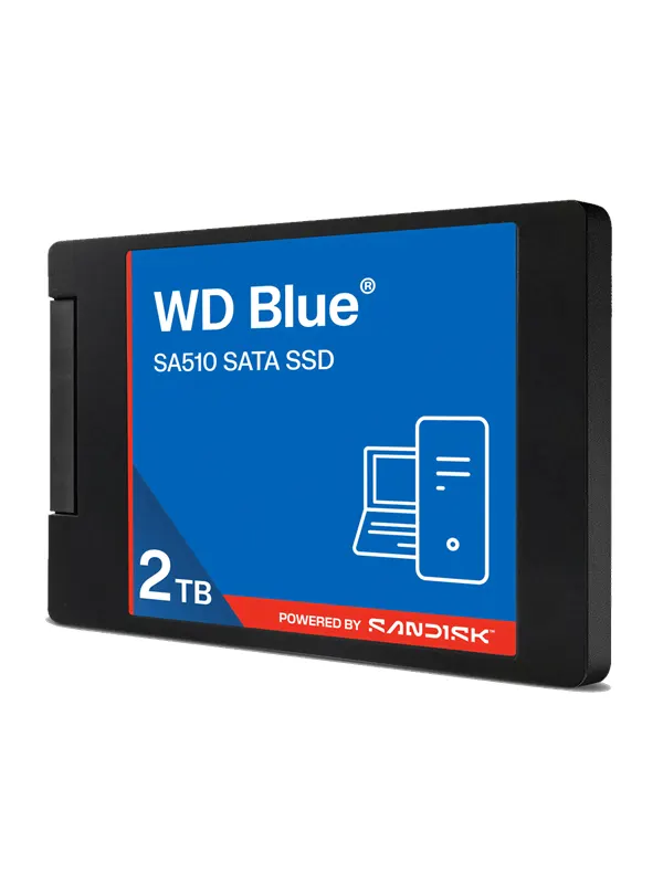 SANDISK WD Blue SA510 SSD - 2TB - SATA-600 - 2.5"