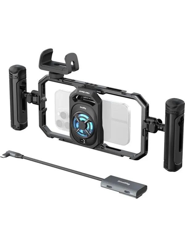 SmallRig 5276 All-in-One Thermal Dual-handheld Video Kit for Mobile Phone