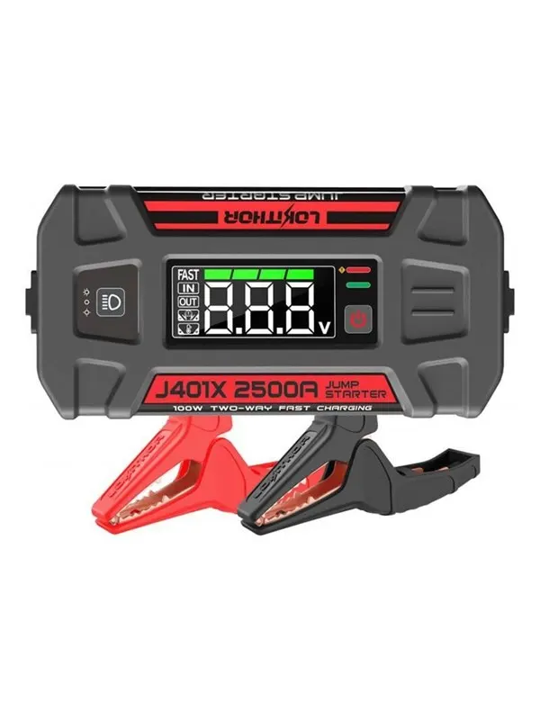 Lokithor Jump starter J401X - 2500A 12V 74Wh - 20000 mAh