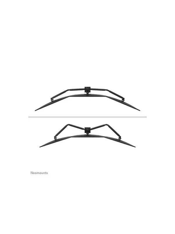 Neomounts DS60-600BL3 mounting kit - full-motion - for 3 monitors - black