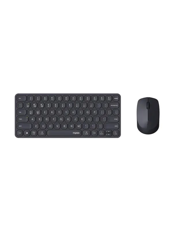RAPOO 9010M - Tastatur & Mus set - Nordisk - Svart
