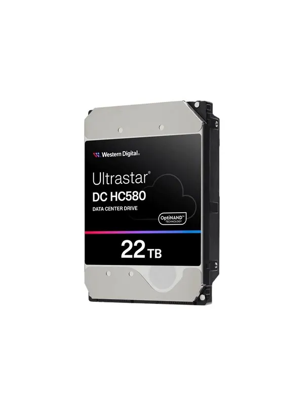 WD Ultrastar DC HC580 (SED) - 22TB - Hårddisk - 0F62785 - SATA-600 - 3,5"
