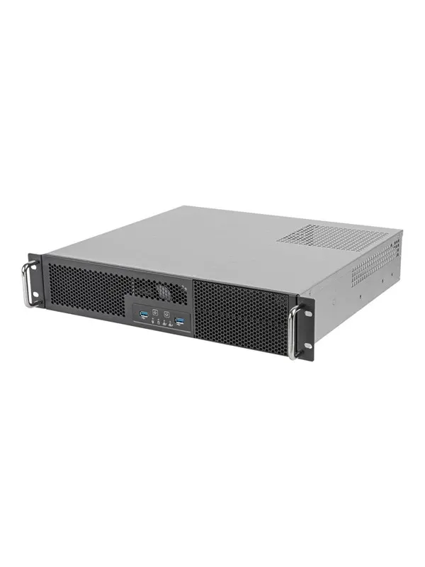 SilverStone RM23-502-MINI - Chassi - Server (Rack) - Svart