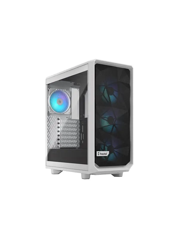 Fractal Design Meshify 2 Compact RGB - White TG Clear Tint - Chassi