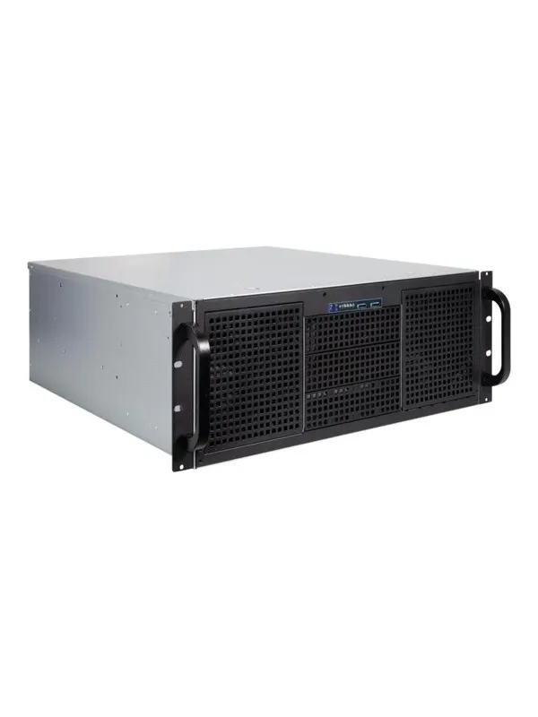 Inter-Tech IPC 4U-40248 - Chassi - Server (Rack) - Svart