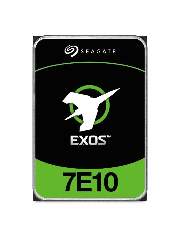 Seagate Exos 7E10 - 4TB - Hårddisk - ST4000NM001B - Serial Attached SCSI 3 - 3,5"
