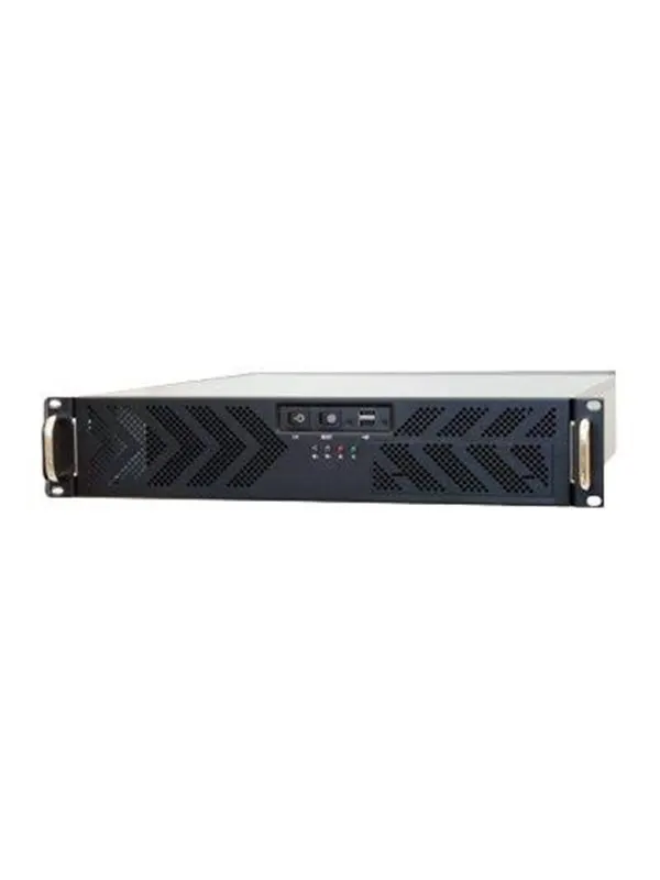 Chieftec 19" 2HE UNC-210T-B-U3-OP ATX - Chassi - Server (Rack) - Svart