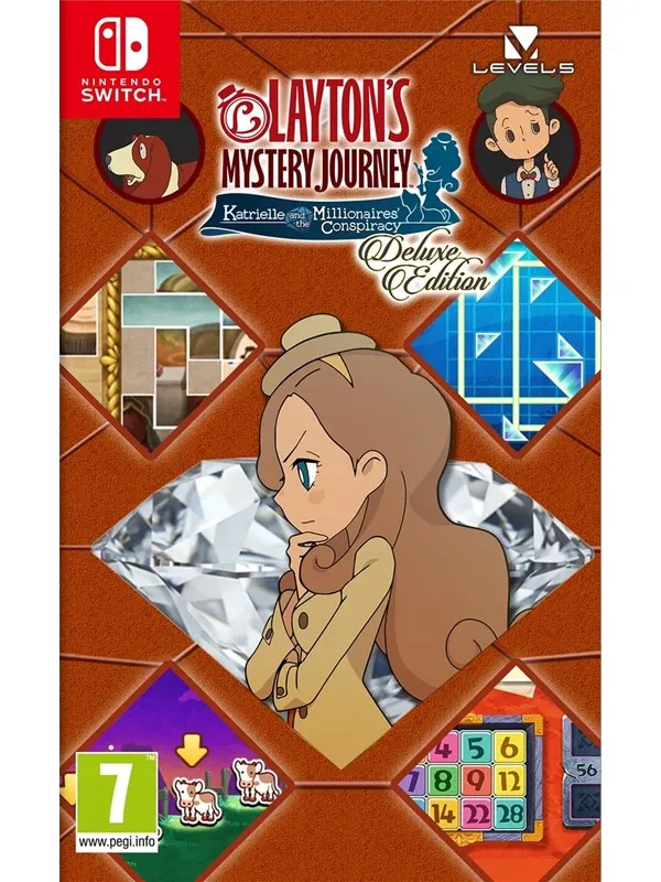 LAYTON'S MYSTERY JOURNEY: Katrielle and the Millionaires' Conspiracy (Deluxe Edition) - Nintendo Switch - Äventyr