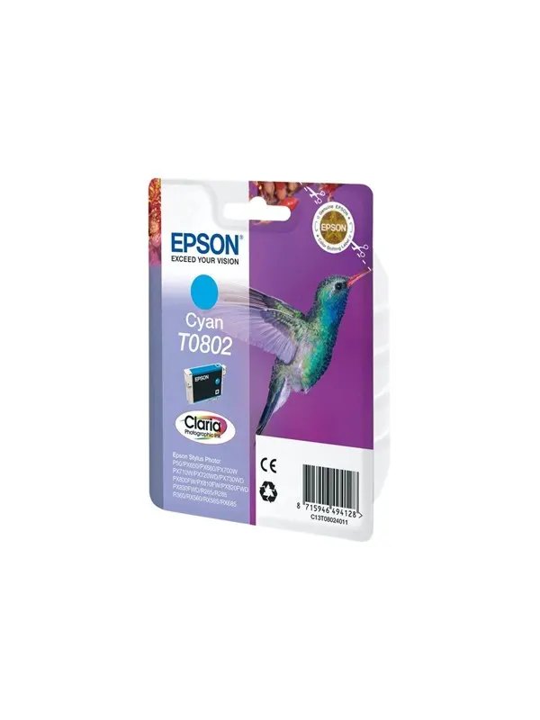 Epson T0802 - Cyan ink