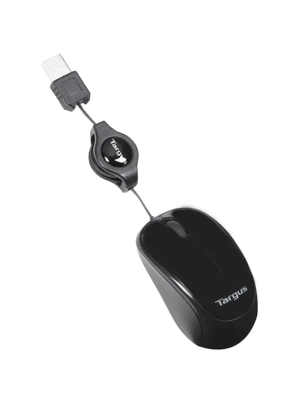 Targus Compact Blue Trace Travel Mouse Black - Mouse - Optic - Grå