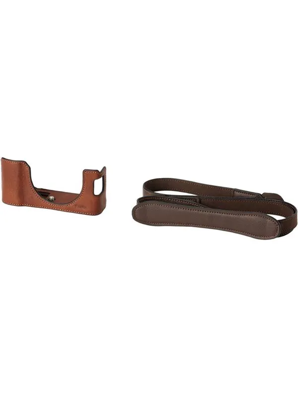 SmallRig 4699 Leather Half Case Kit for FUJIFILM X100VI (Brown)