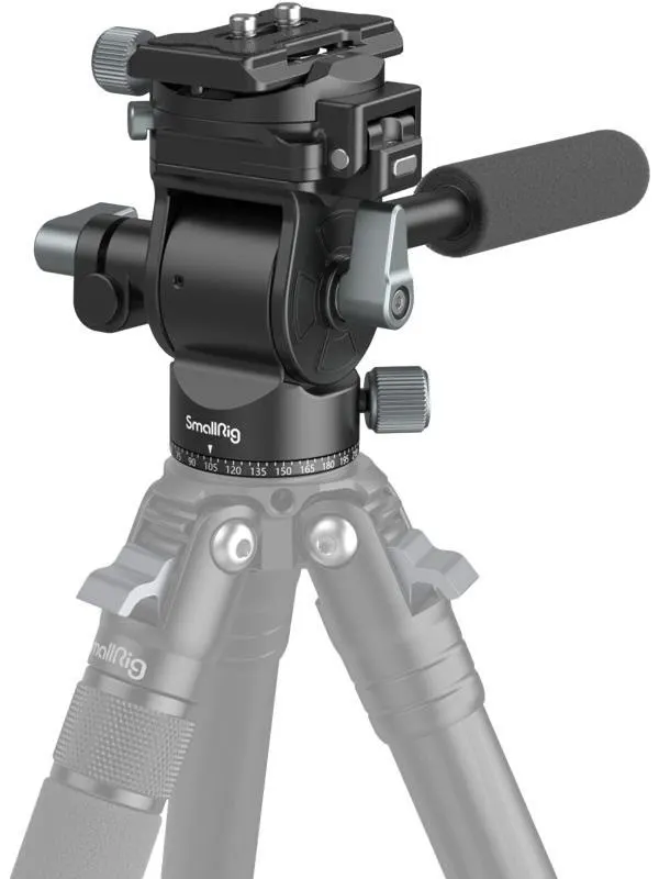 SmallRig 4104 Video Head with Mount Plate for Vertical Shooting